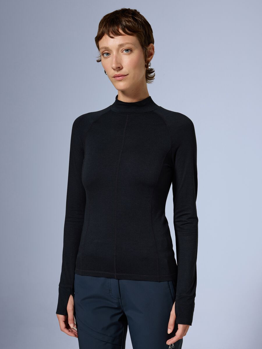 T-shirt termica con cuciture contouring ALTAVIA WITH DEBORAH COMPAGNONI_0