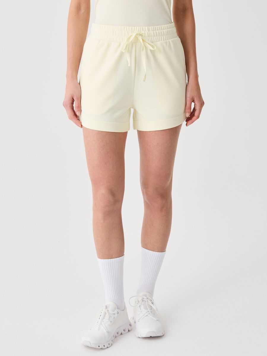 ALTAVIA STUDIO shorts with drawstring_1