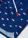 Boys&rsquo; blue boxer swim shorts with little boat print_3
