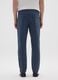 Slim fit blue stretch cotton trousers_2