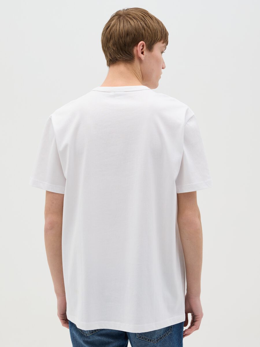 White T-shirt with Rick and Morty print_3