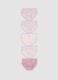 Multipack of five pink organic cotton jersey briefs for baby and toddler girls_0