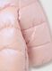 Pink padded jacket for girls regular fit_2