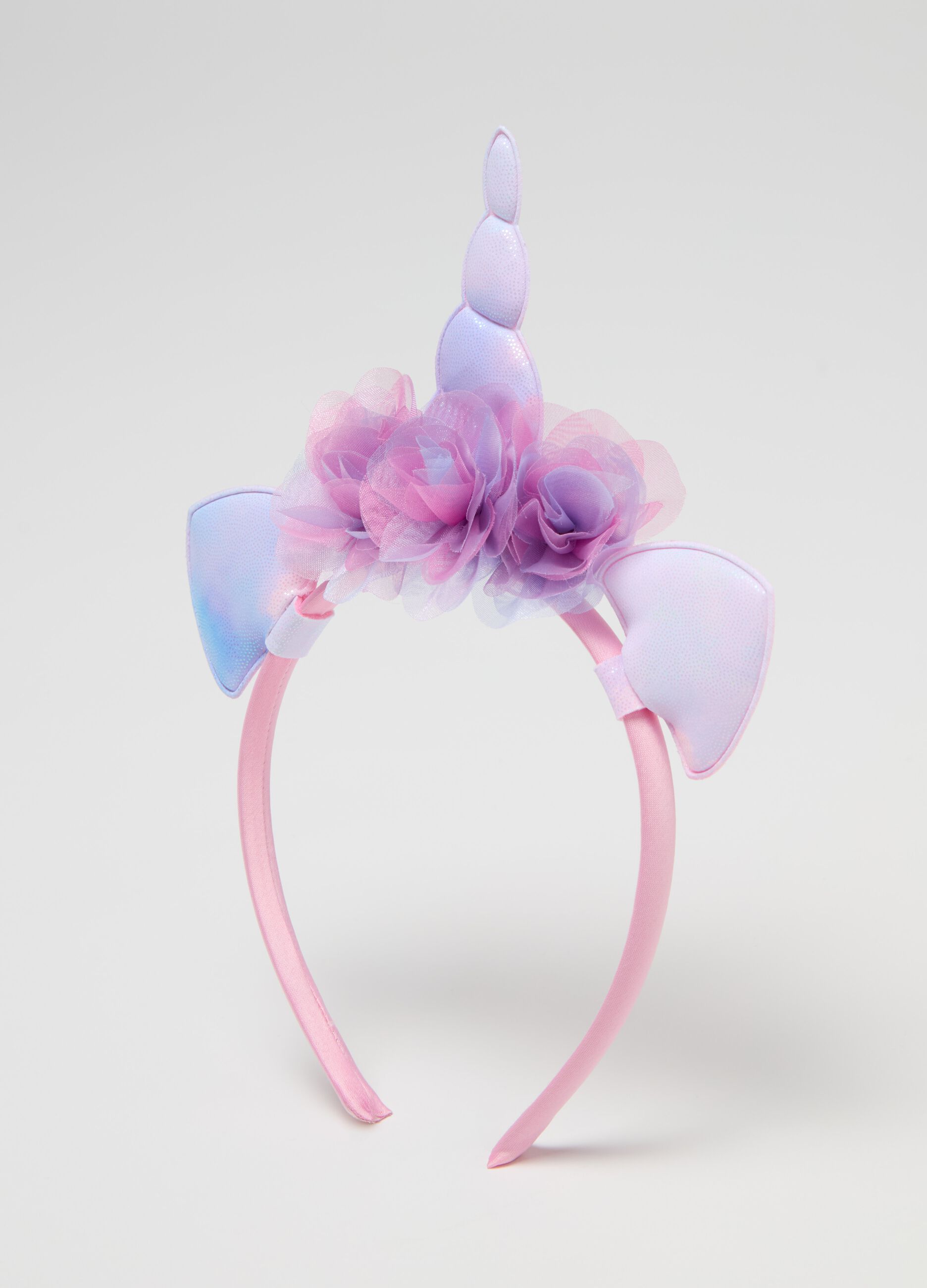 Cerchietto con applicazione unicorno
