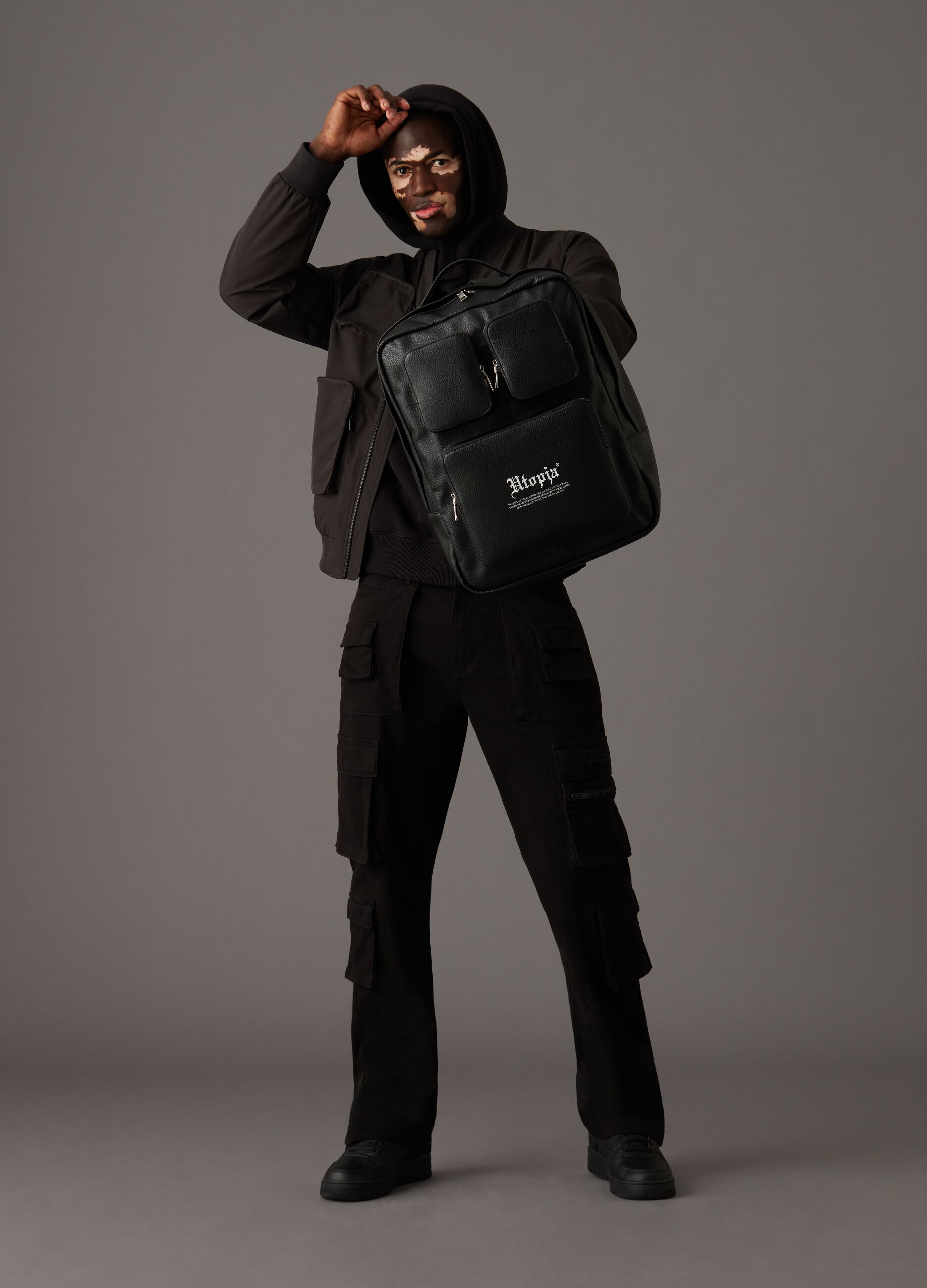 Cargo Eco Leather Backpack_0
