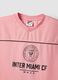 T-shirt in puro cotone rosa regular fit Inter Miami CF_5