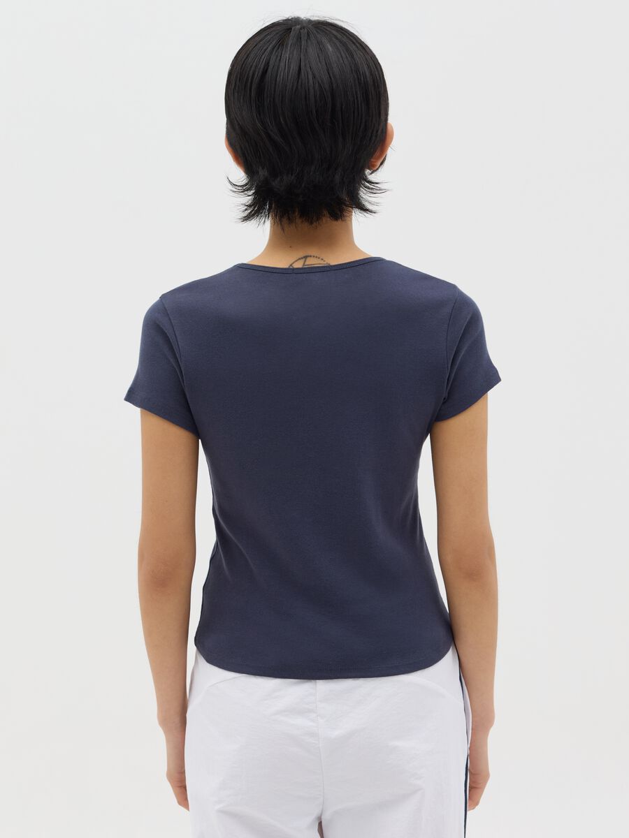 Slim-fit T-shirt in cotton_3