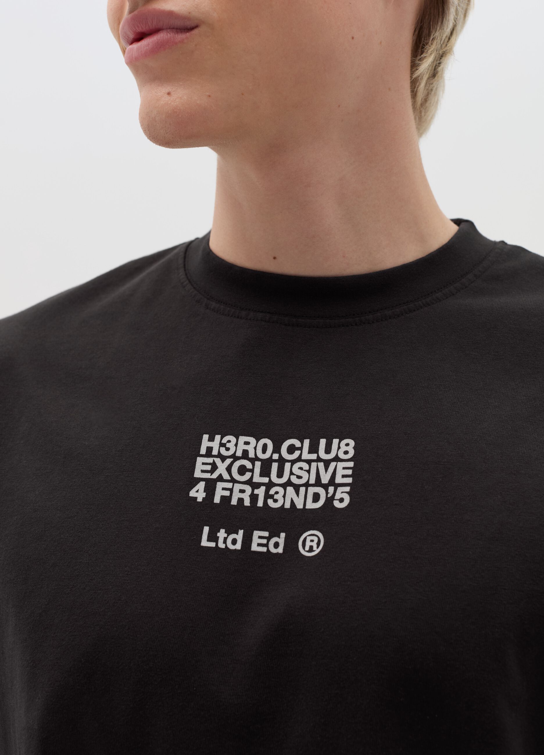 T-shirt in cotone con stampa