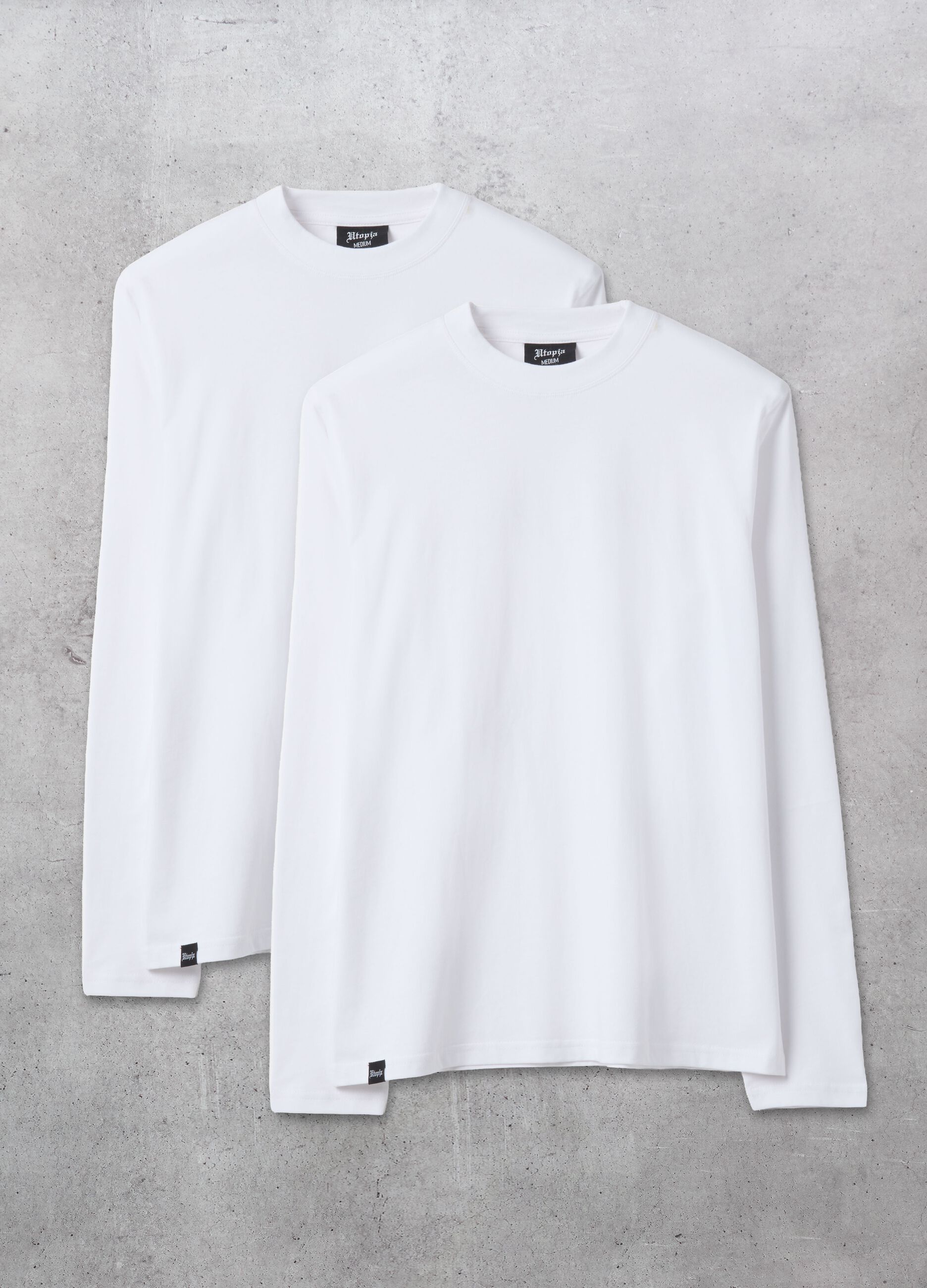 Everyday Longsleeve Twin Pack White