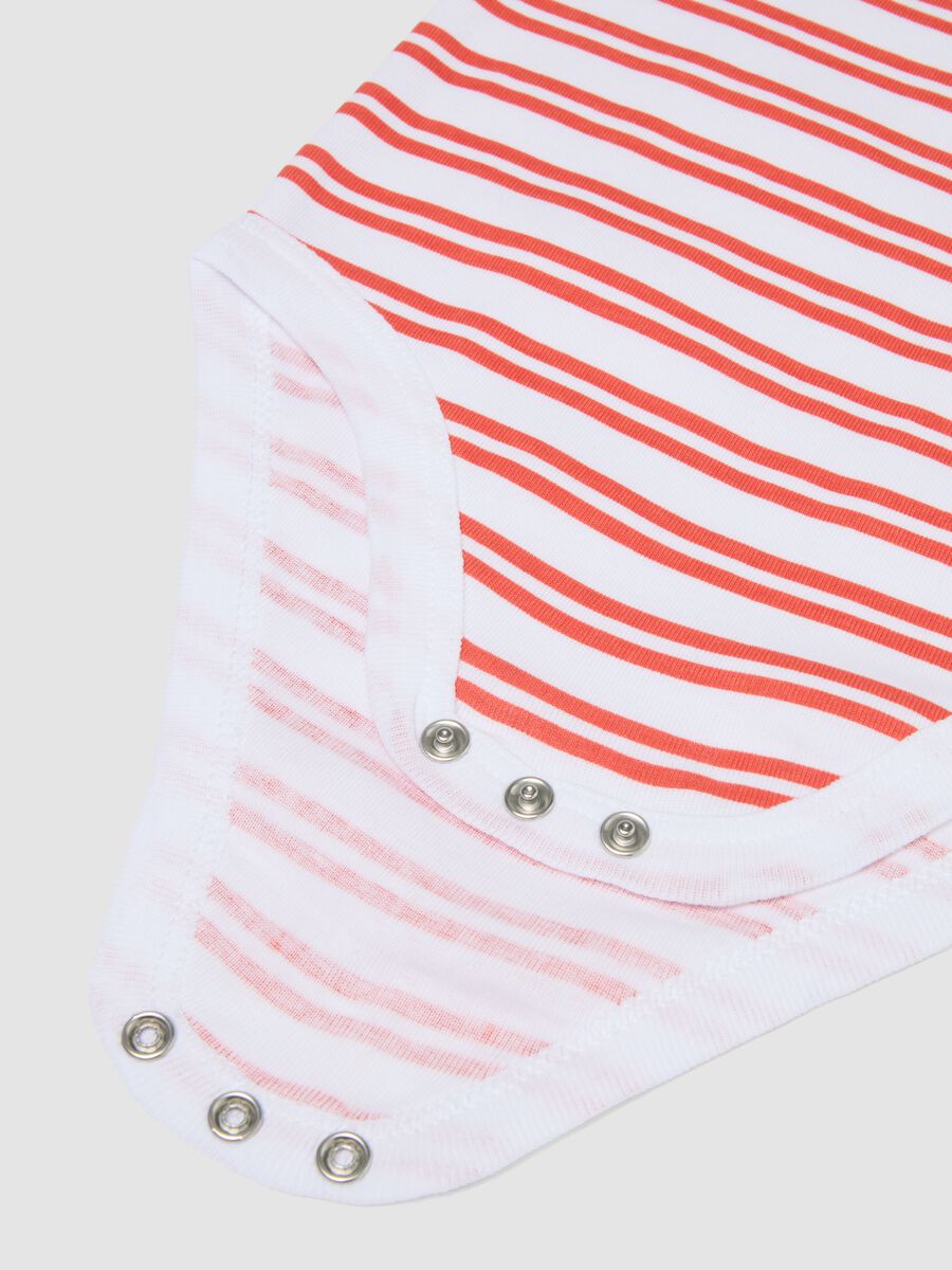 Bipack di body smanicati multicolor in puro cotone organico_3