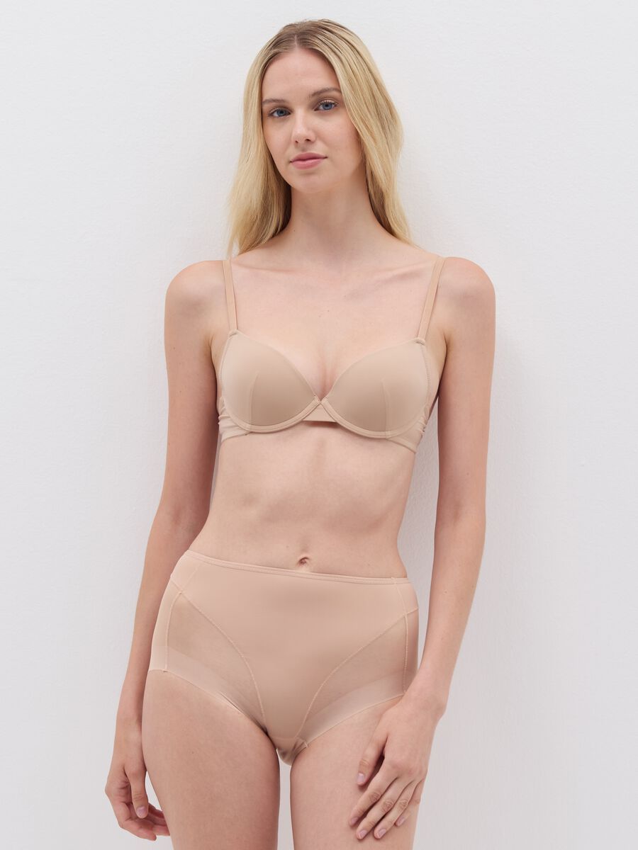 Push-up bra in microfibre_0