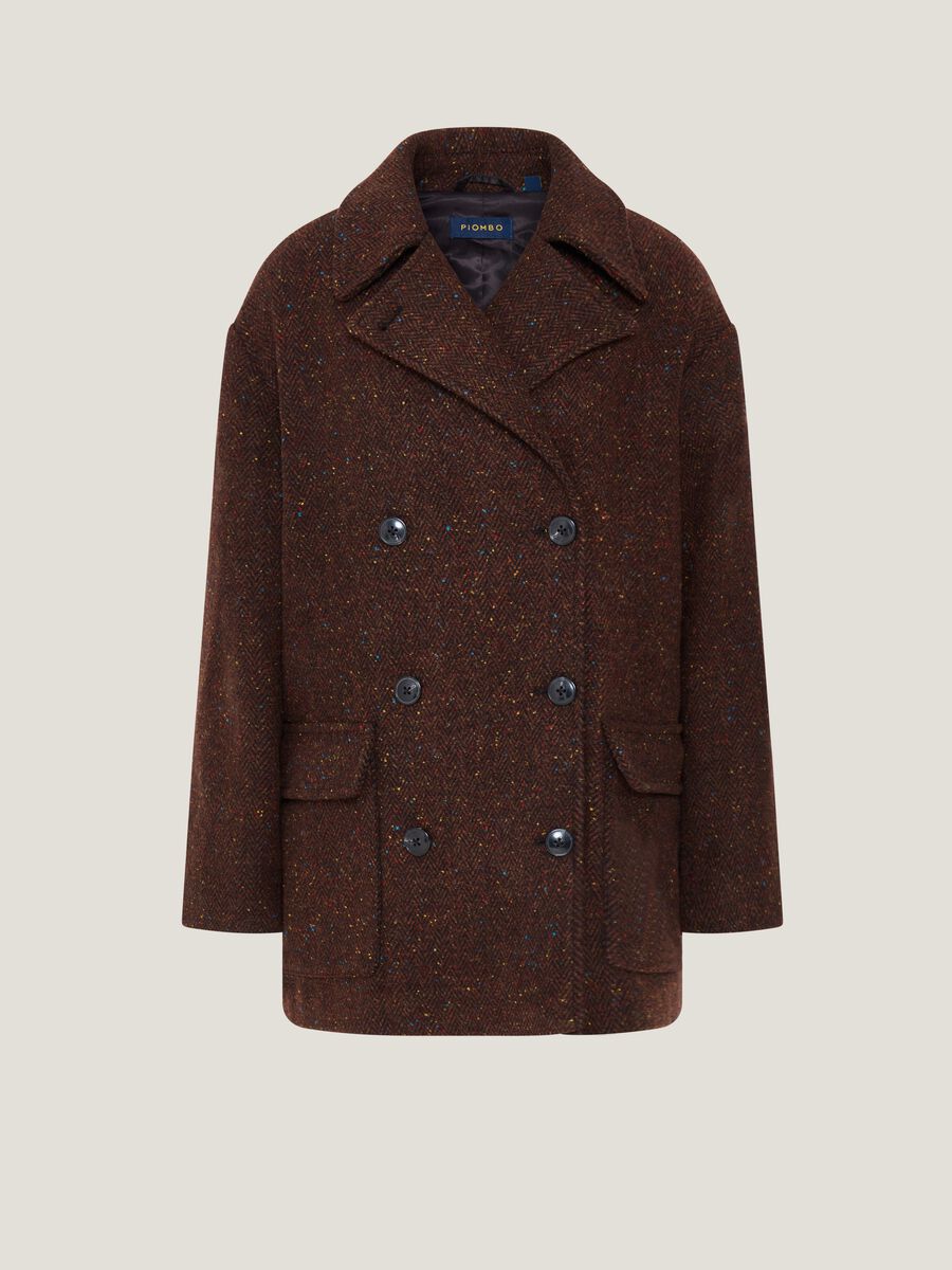 Cappotto doppiopetto con interno in sherpa_3