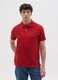 Solid colour polo shirt in organic cotton_1