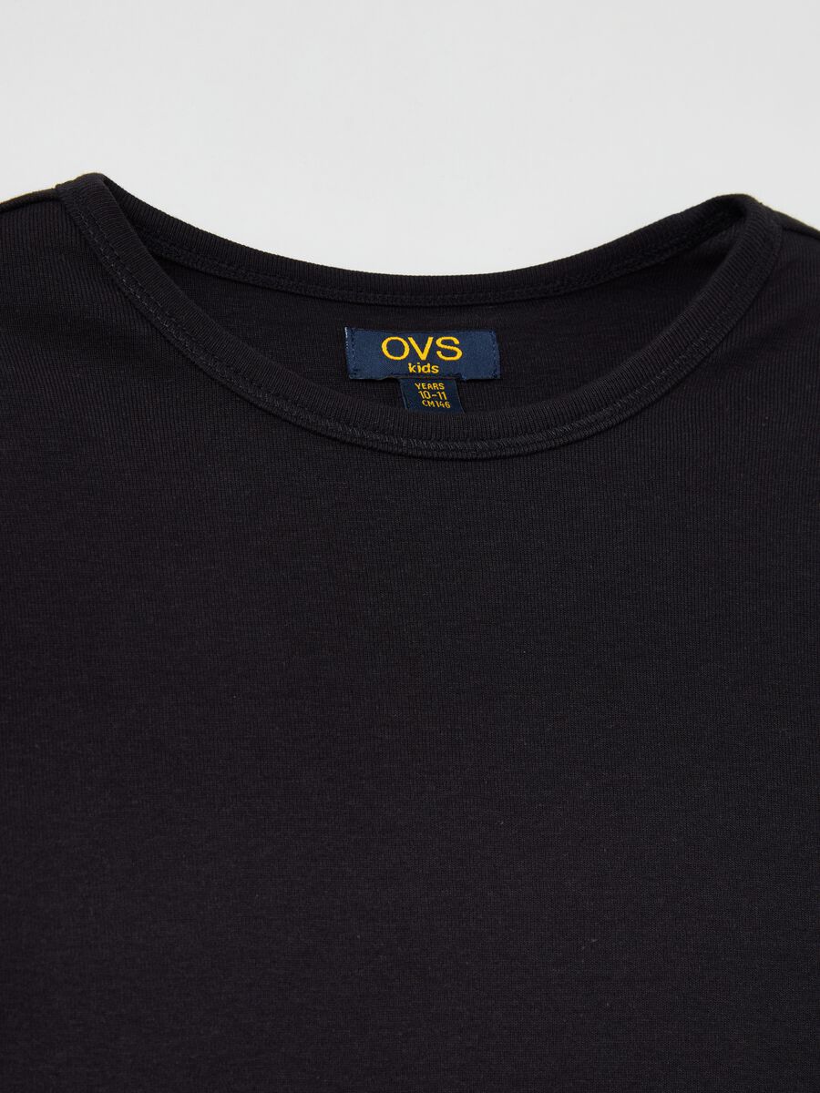 T-shirt a maniche lunghe in cotone_2