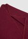 Red poncho with fringes_1