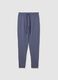 Pure Cotton Blue Striped Pyjama Trousers_4