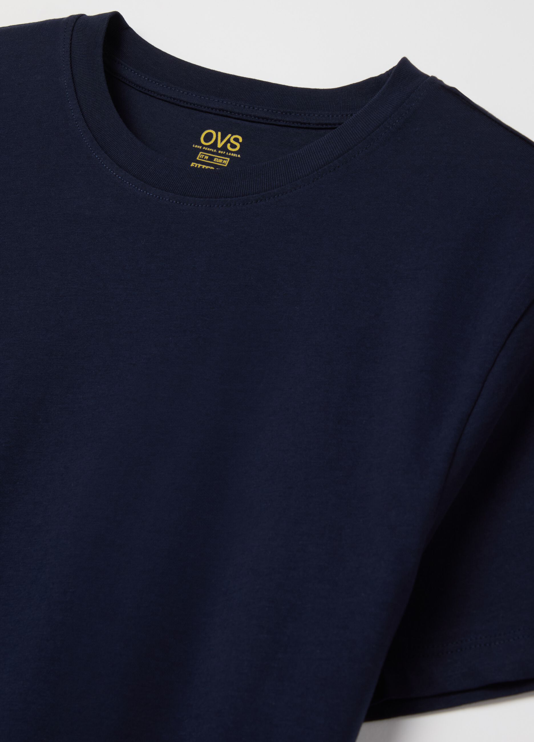 Relaxed-fit T-shirt with round neck