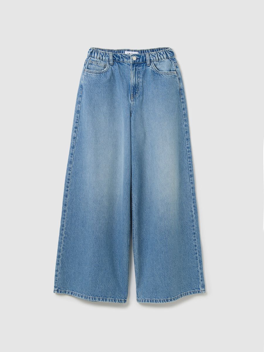 Wide Leg Jeans in Rigid Denim_4