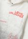 White pure cotton jogging set for boys with oversized crew neck_3