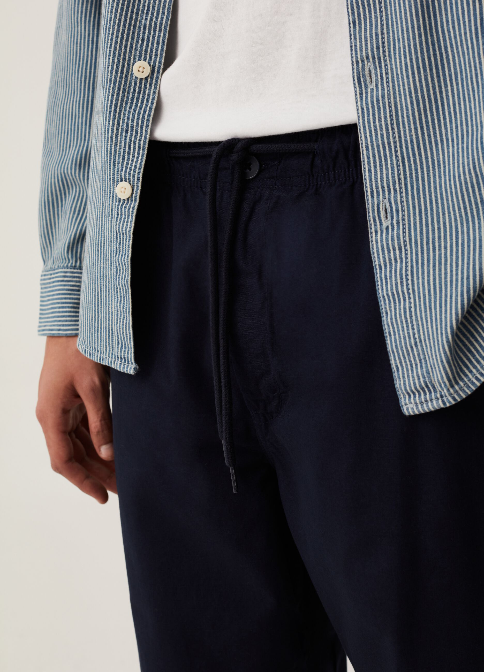 Joggers in cotone ripstop Grand&Hills_3