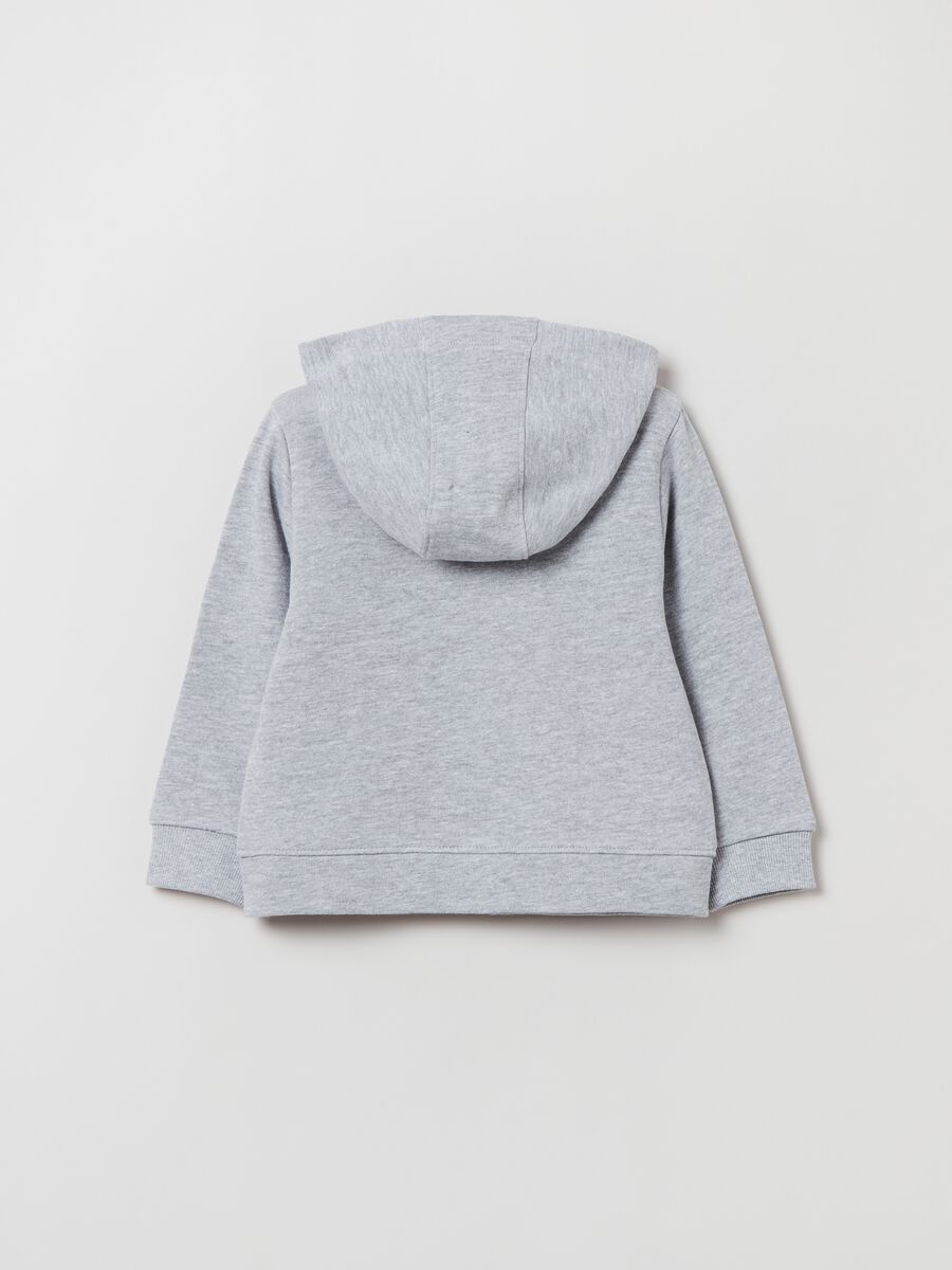 Full-zip in French Terry con cappuccio_2