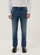 Blue Stretch Cotton Skinny Fit Jeans_1