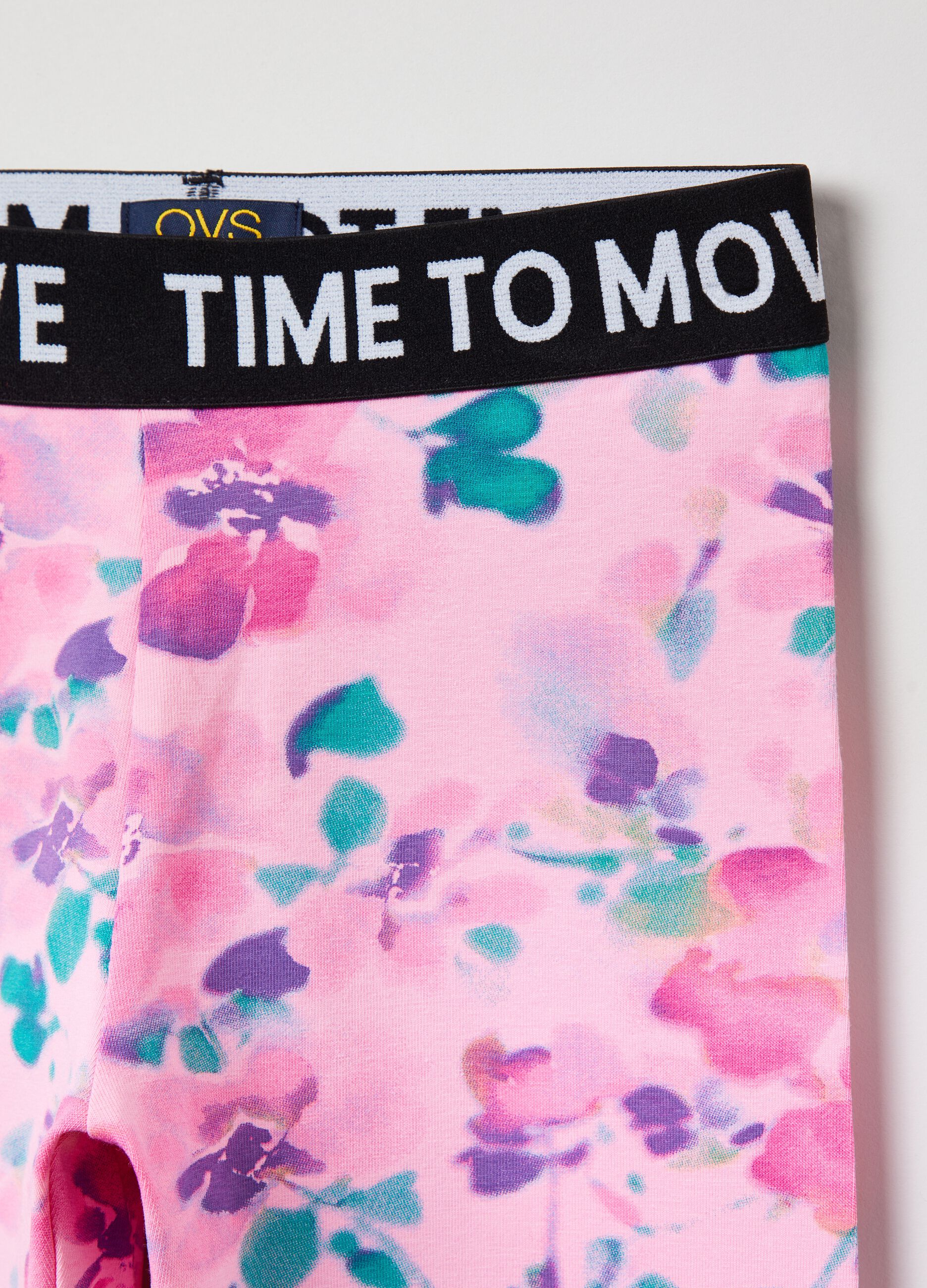 Leggings a tre quarti con stampa_2