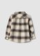 Multicoloured checked pure cotton shirt, regular fit_1
