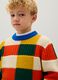 Children's Multicolour Wool Blend Sweater, Regular Fit_2