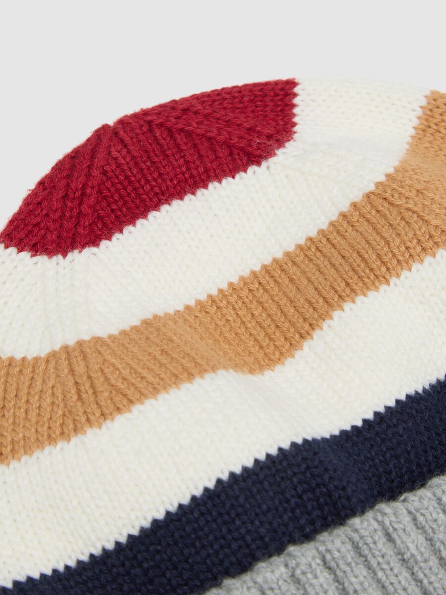 Multicolour Pure Cotton Children's Hat_2