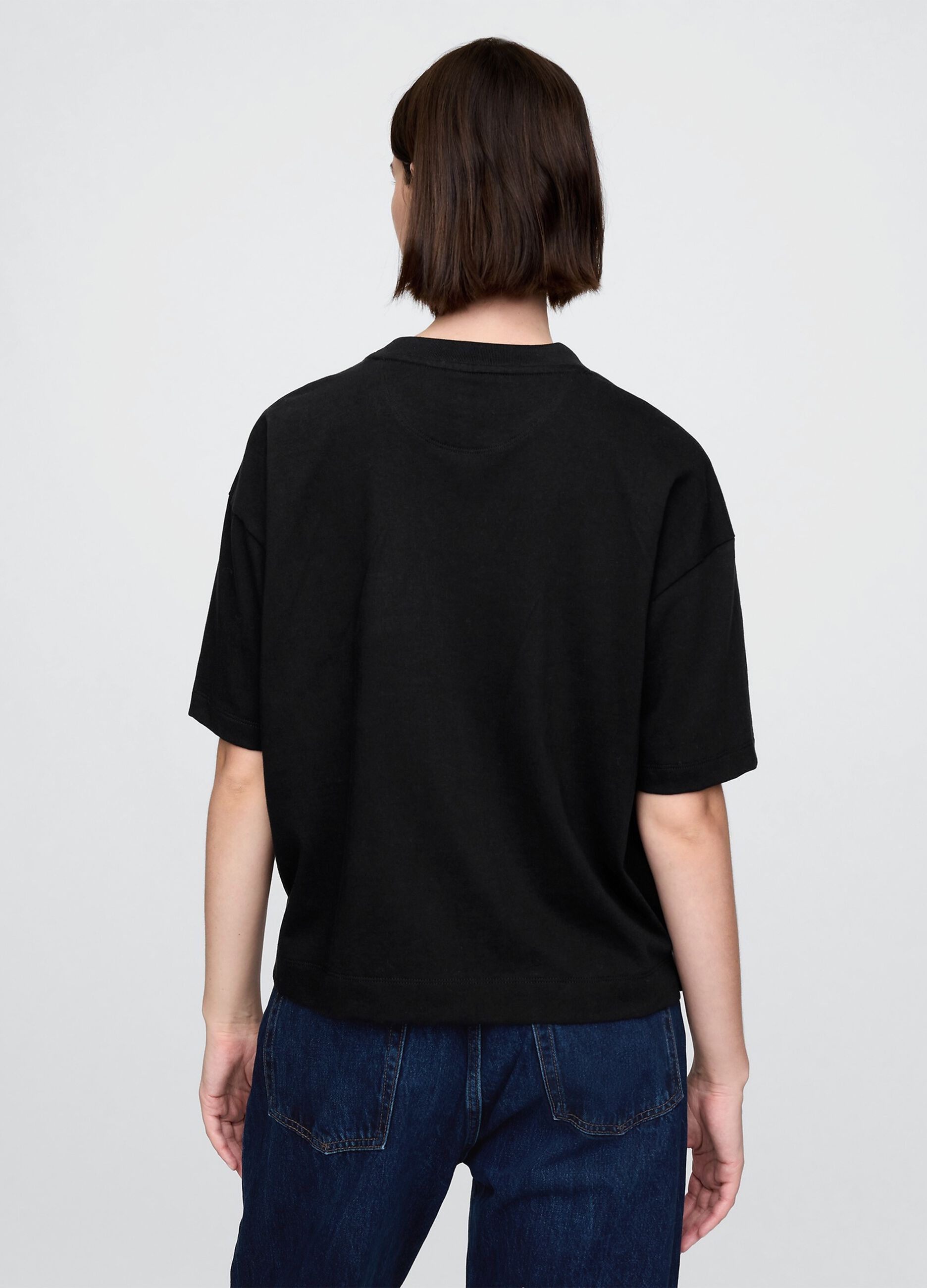 Black GAP Cotton T-shirt