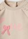 Beige cotton-blend tracksuit set, regular fit, with print_3