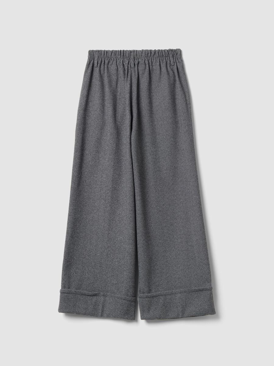 Grey wide-leg regular-fit trousers_2