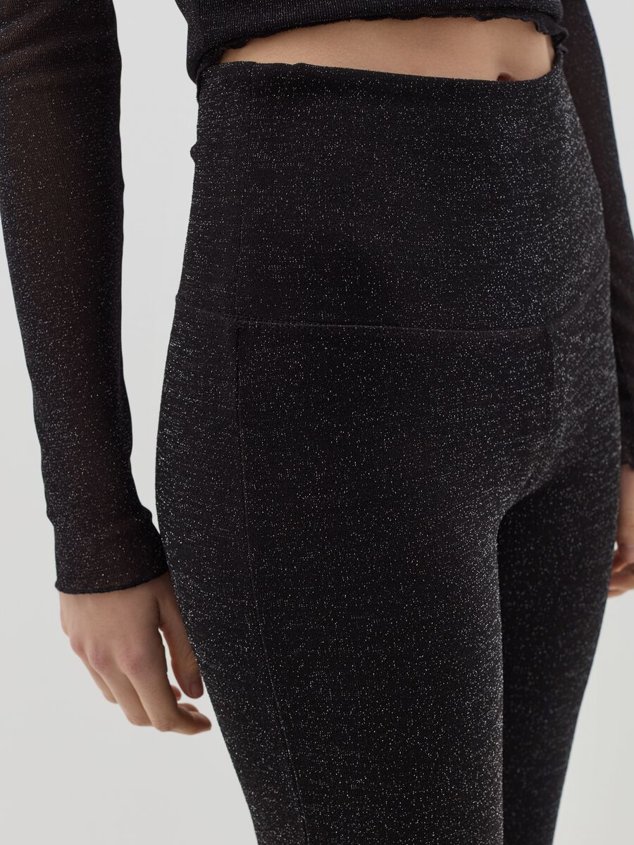 Lurex trousers with high waist_2