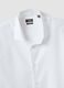 White pure cotton dobby shirt, regular fit_2