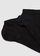 Black ankle sports socks tripack_1