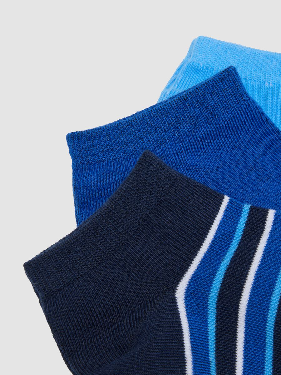 Multipack calze in misto cotone elasticizzato multicolor da bambino_1