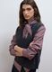 Grey pure wool gilet with deep V-neck_0