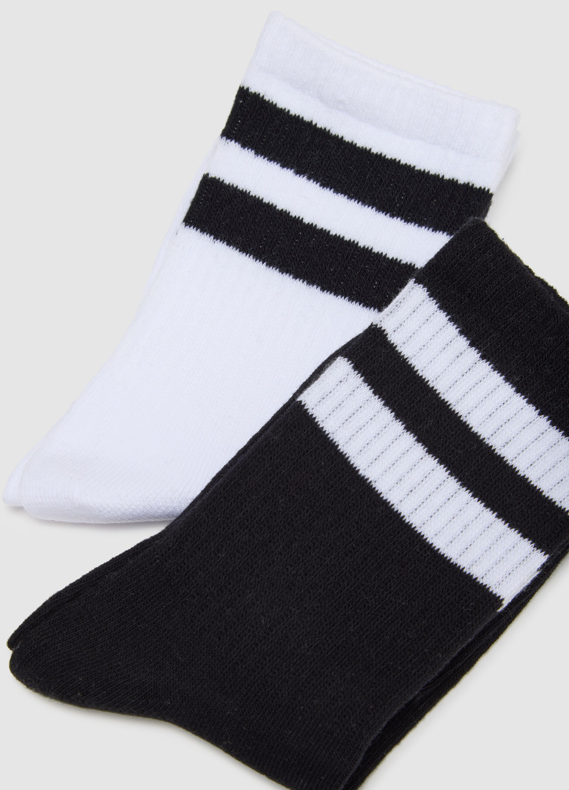 Set tripack calzini in cotone multicolor elasticizzati
