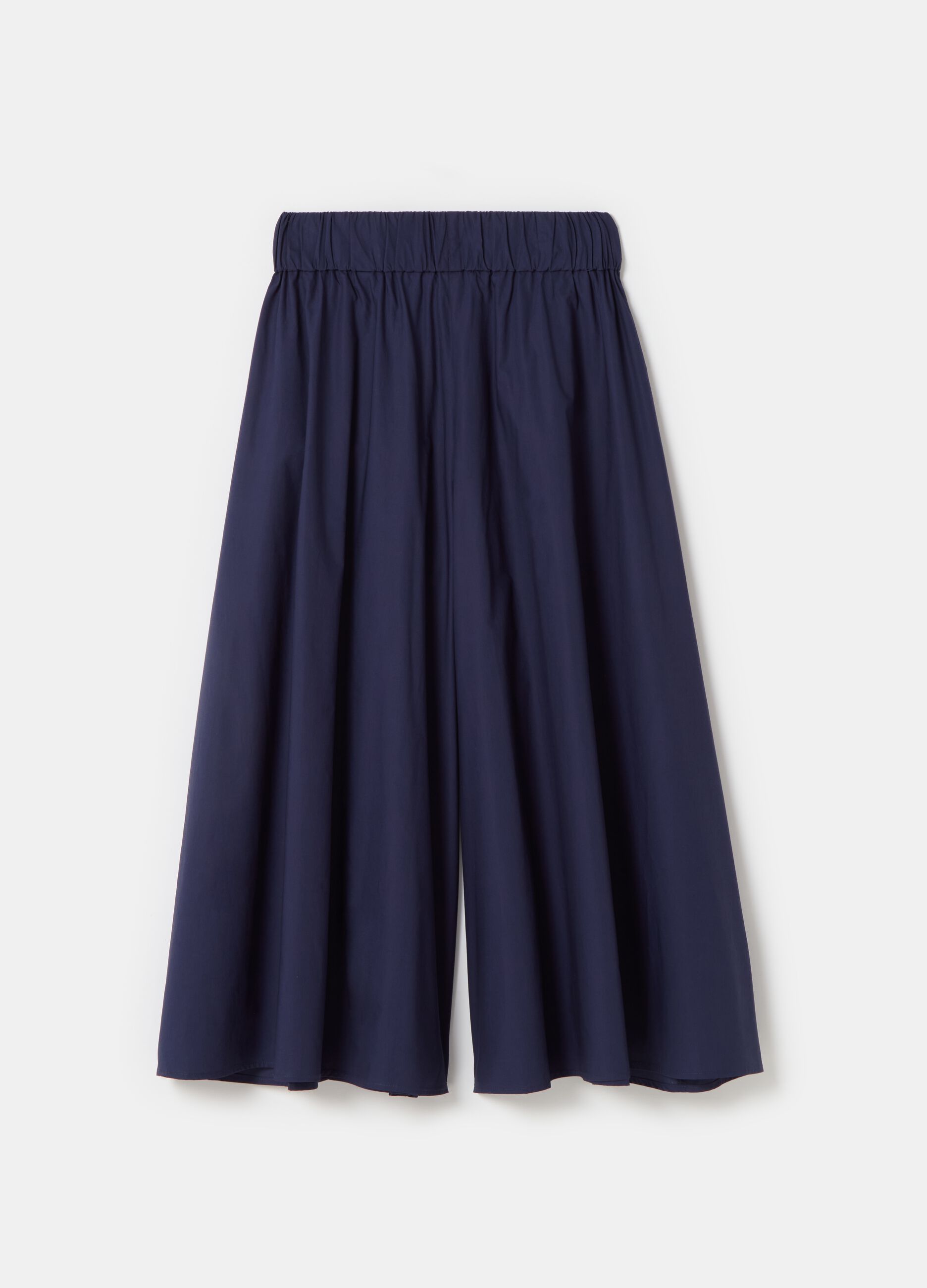 Gonna pantalone in popeline
