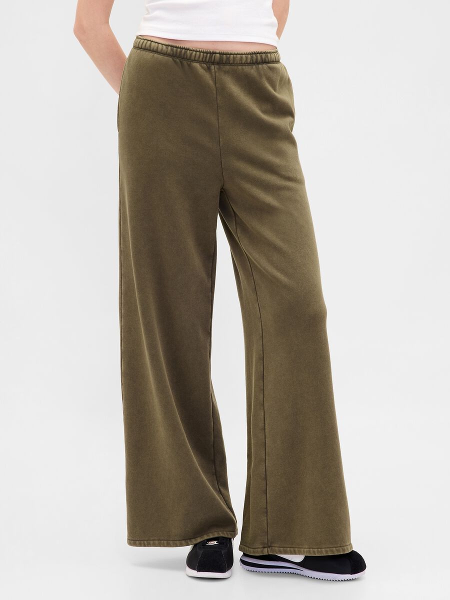 Wide Leg Sports Trousers_1