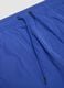 Blue swim shorts with elasticated waistband and drawstring_1