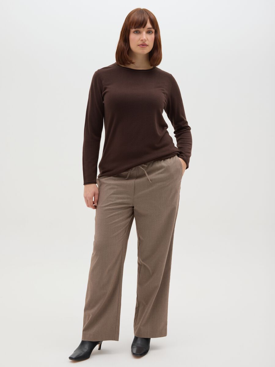 Brown Acrylic Jumper_1