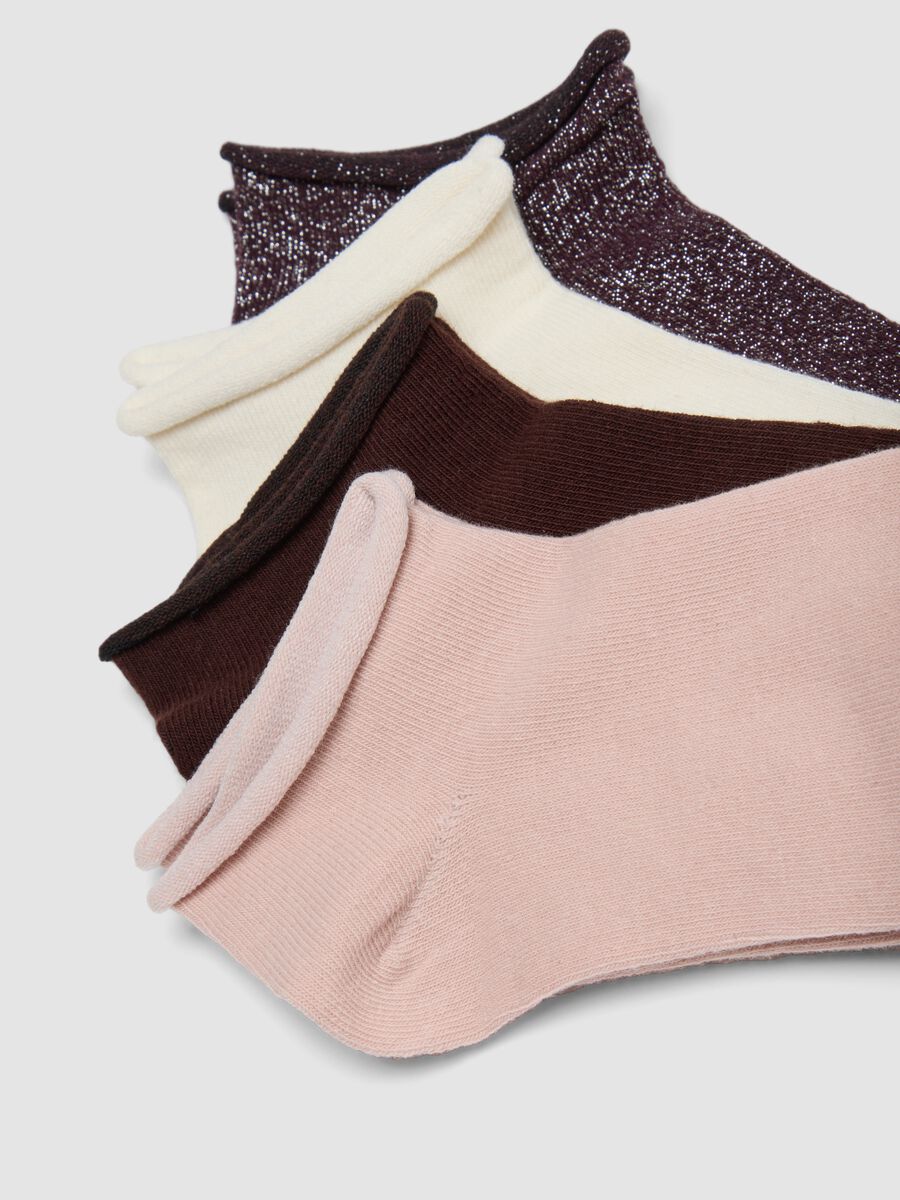 7-pack ankle socks in organic cotton blend_2