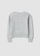 Grey marl stretch wool jumper with boat neckline_1