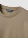 Beige pure cotton T-shirt_5