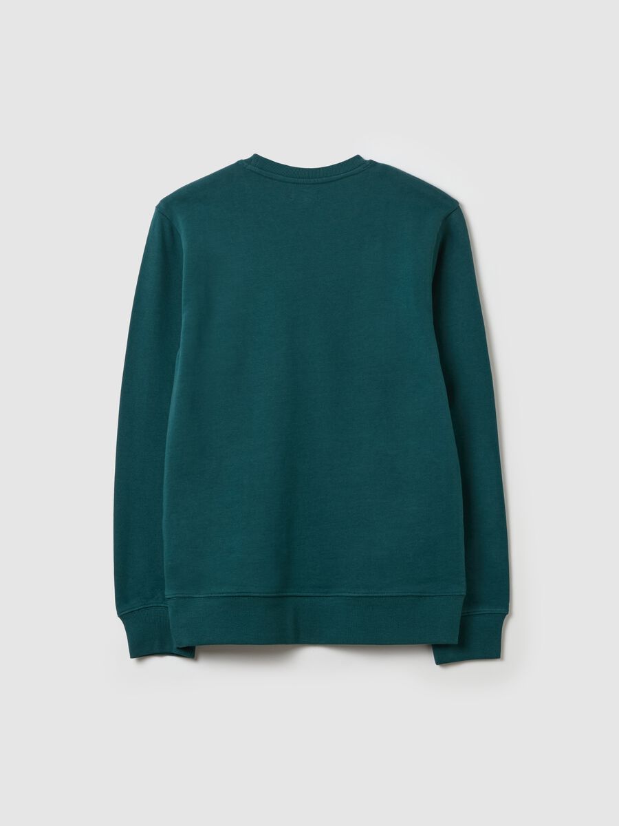 French terry sweatshirt with lettering print_4