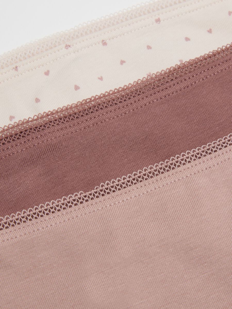 Tripack mutande a brasiliana in cotone multicolor regular fit_5