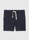 Cotton Bermuda shorts with drawstring_0
