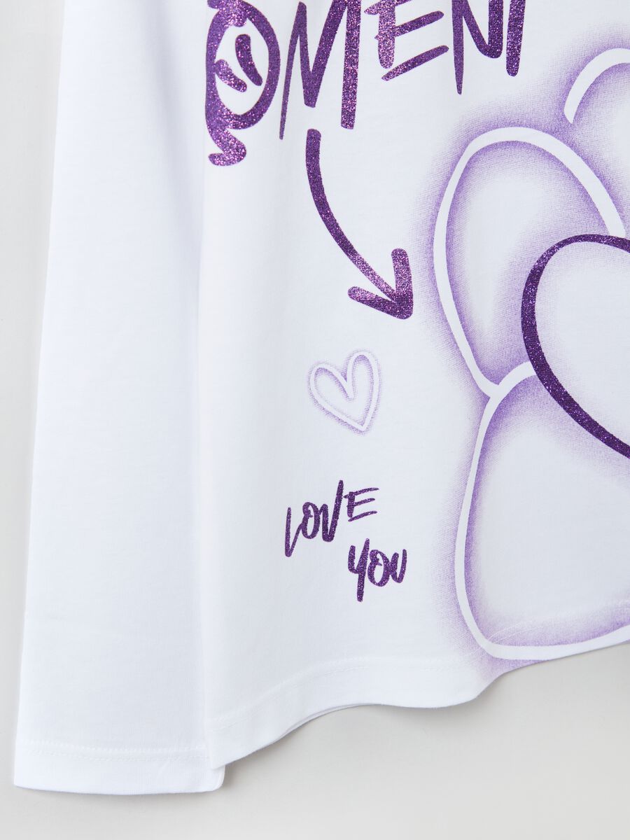 T-shirt a maniche lunghe in cotone_2